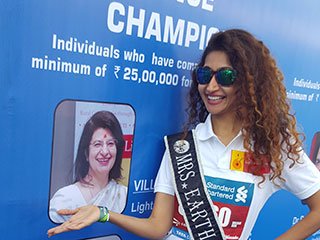 Supporting LOLT for the Standard Chartered Mumbai Marathon